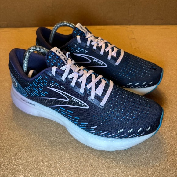 Brooks Shoes - Brooks Glycerin 20 Running Shoes Womens 11 Navy Blue DNA LOFT Sneakers 1203691B